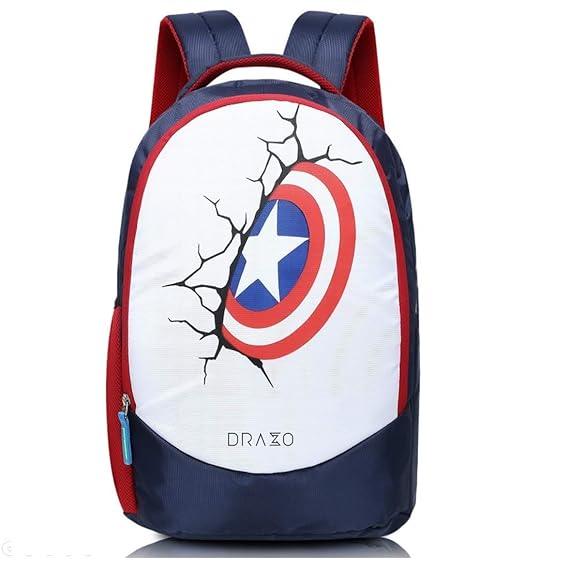 DRAZO 32 Ltrs Casual Laptop Backpack ( 1003_Blue _ Blue )