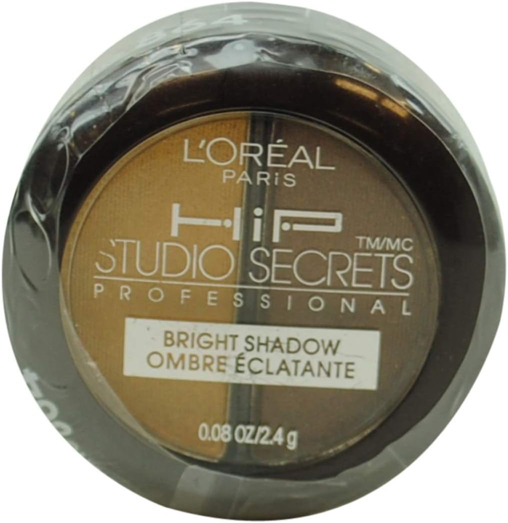 L'oreal Hip Studio Secrets Professional Bright Shadow Duos, Bustling, 0.08-Ounce (Pack of 5)