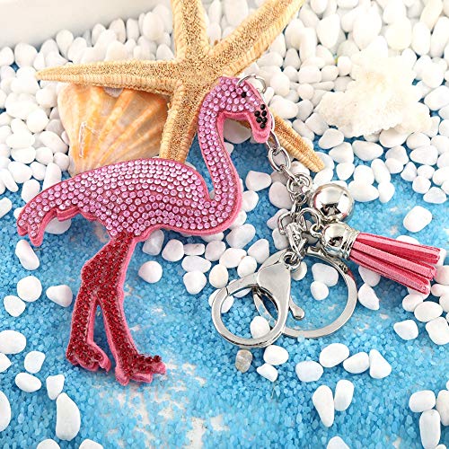 Orecchini pendenti gonfiabili a forma di fenicottero rosa / Orecchini a forma di animale / Idea regalo per gli amanti dei fenicotteri estivi
