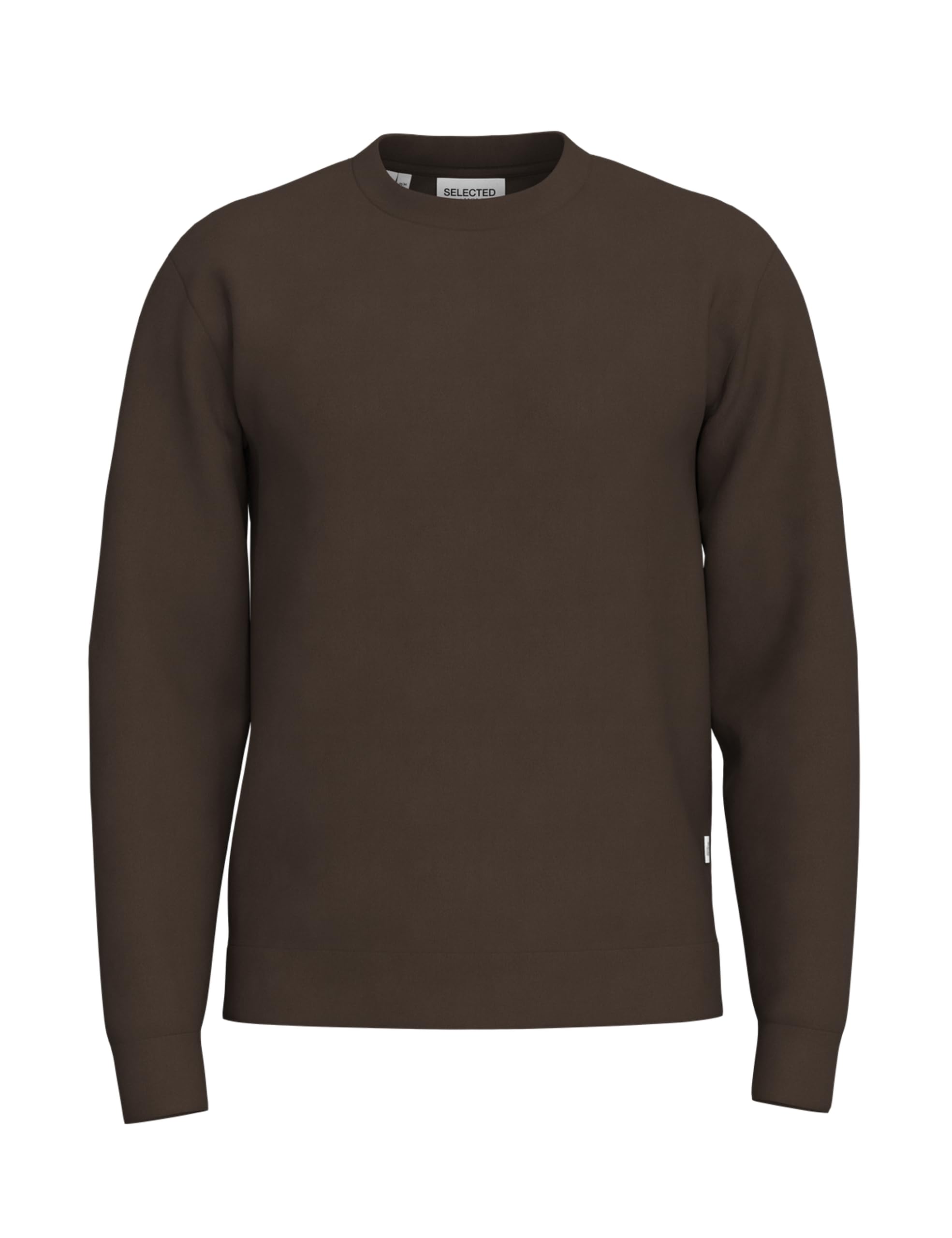 SELECTED FEMME Herren Slhemanuel Soft Crew Neck Sweat Noos