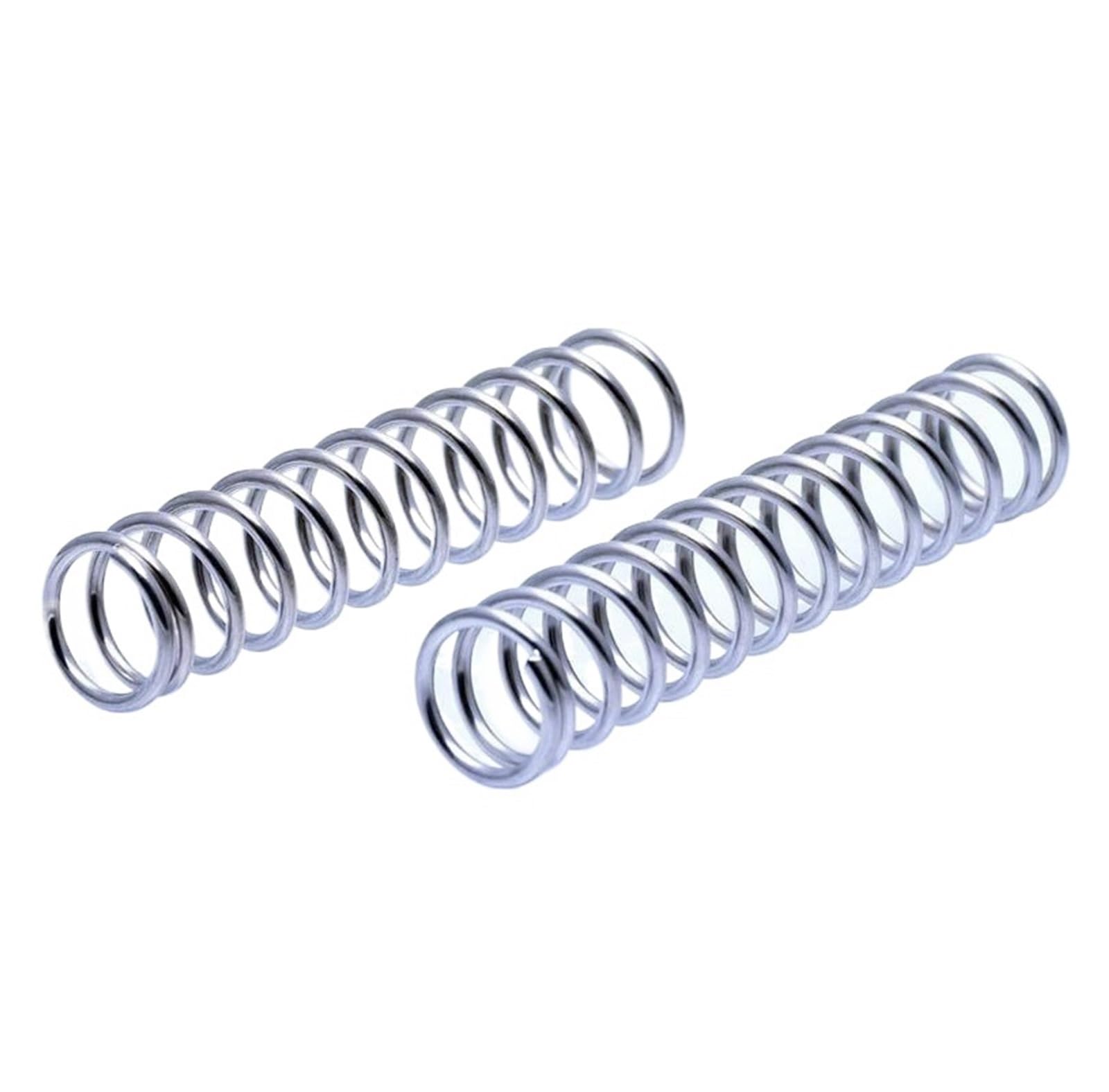 2 szt. Sprężyna dociskowa wirnika powrotnego z drutu stalowego średnica,5 mm na zewnątrz 15-28 długość 30-100(70mm,25mm)