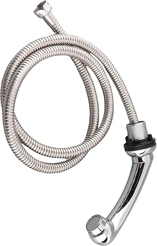 Miniatura 8 de Cabezal rociador de tazón de champú de salón, cabezal rociador de mano y manguera para silla de cama de champú, grifo de lavabo de lavado de