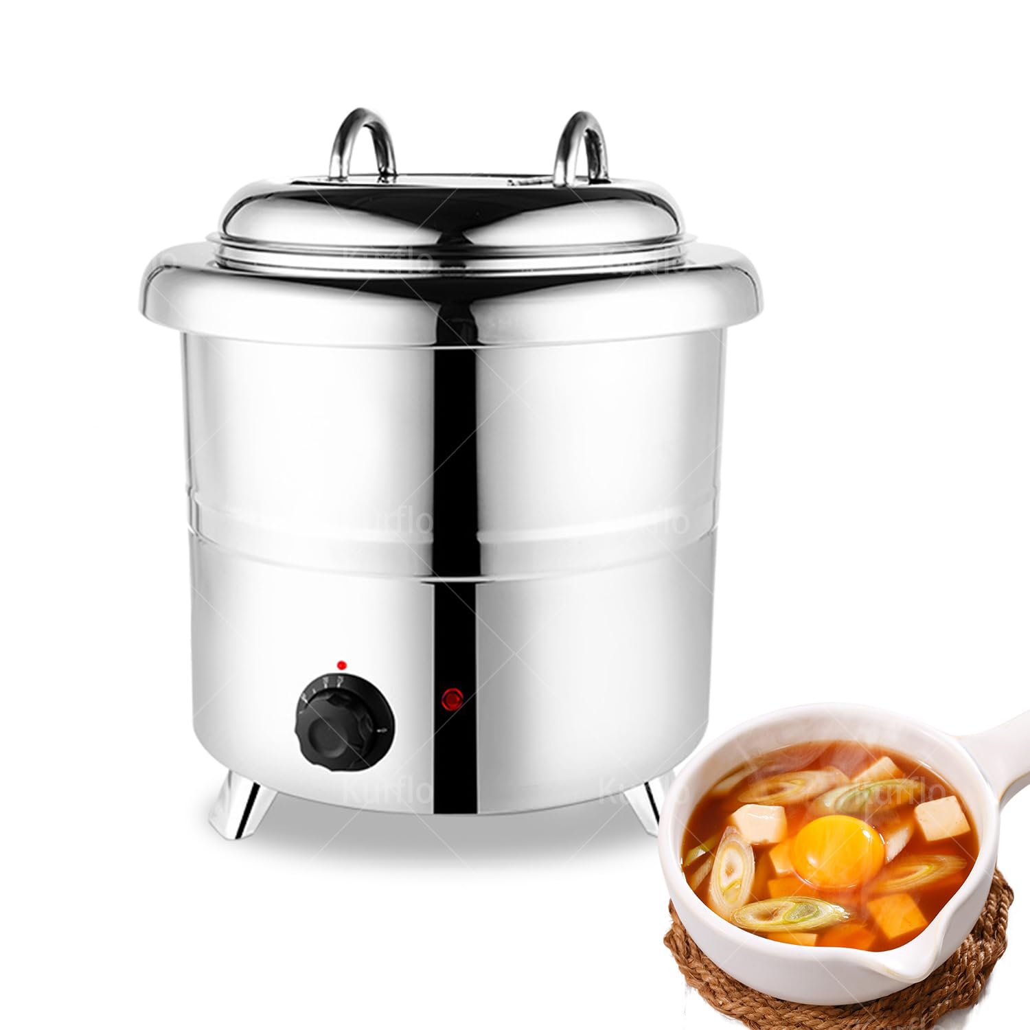 A725 8L湯煎式スープジャースープウォーマー熱研エバーホット業務用 熱研