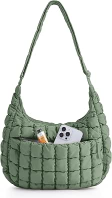 BAGSMART Quilted Crossbody Bag for Women