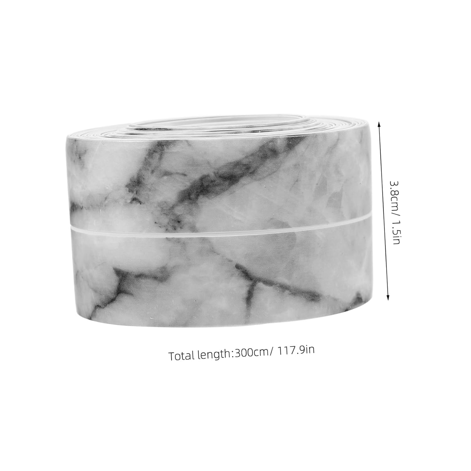 Self Adhesive Caulk Strip 1 Roll PVC Seam Tape for Kitchen Counter