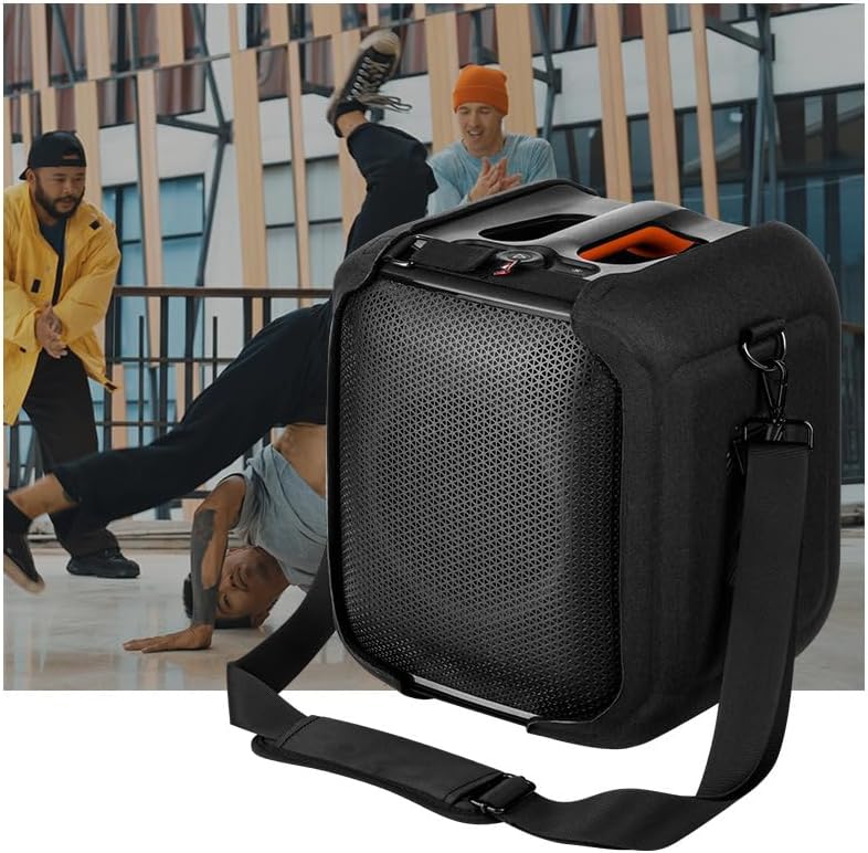Protective Case Cover with Shoulder Strap for JBL Partybox Encore Essential Speaker Replacement Bluetooth Speakers Travel Carrying Case