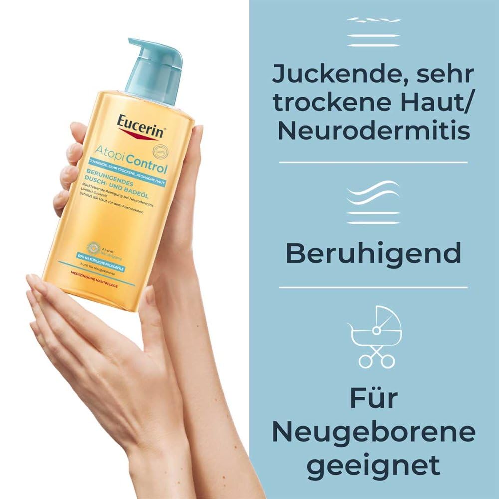 Eucerin - Atopicontrol olio detergente 20% omega 400 ml