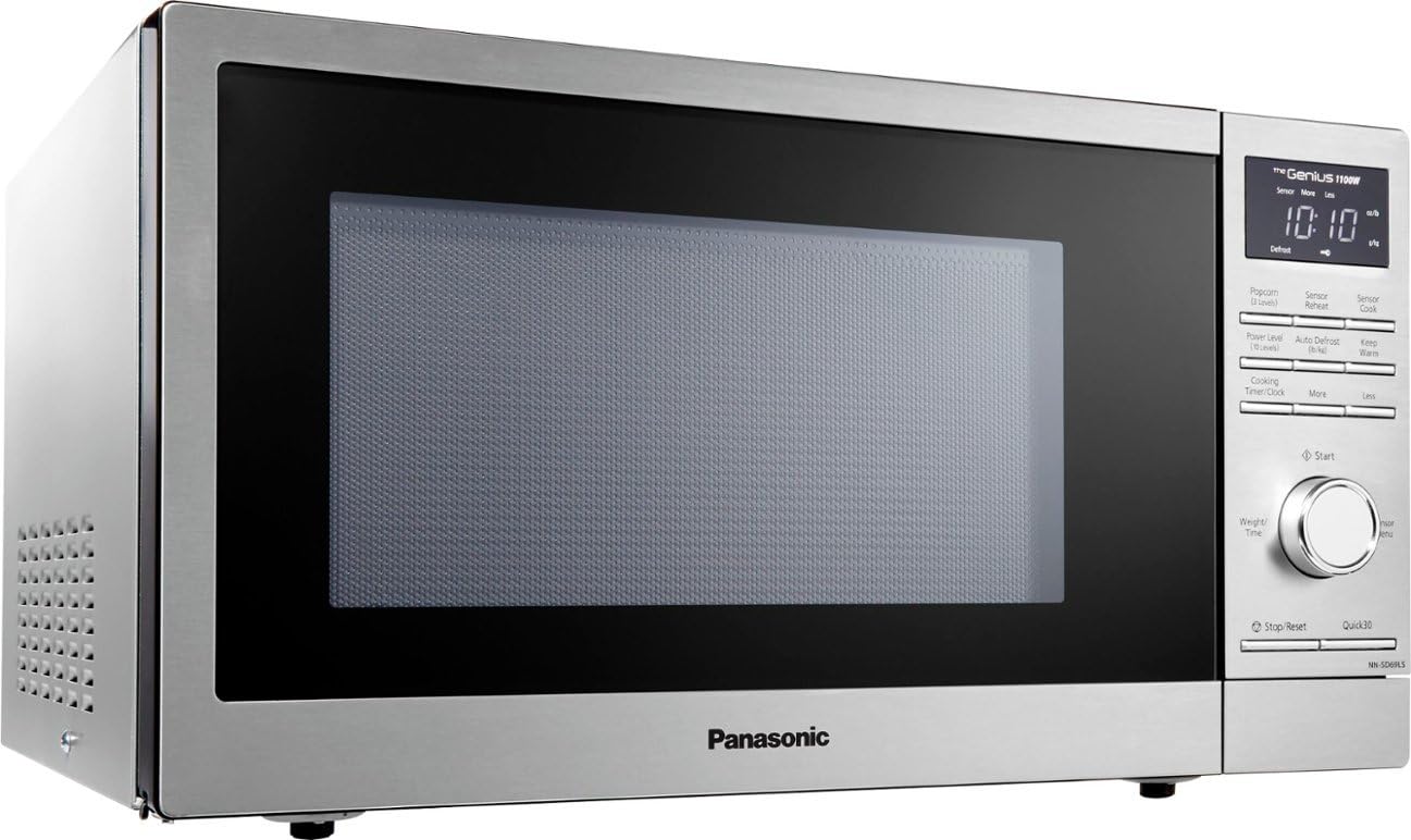 Amazon.com: Panasonic NN-SD69LS 1.3 cu. ft. 1100W Microwave with