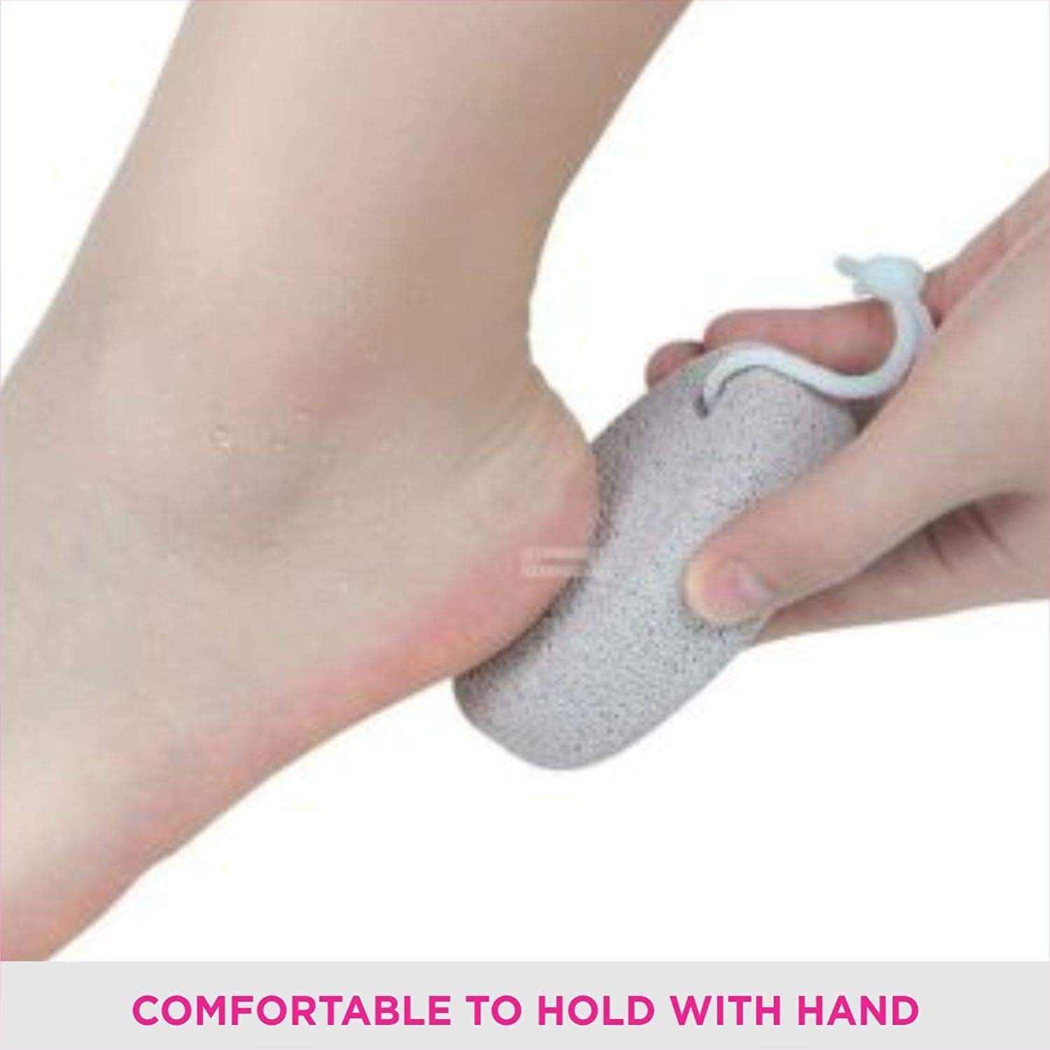 Oval Shaped Natural Pumice Foot Tool Stone For Men, Women, And Kids 2