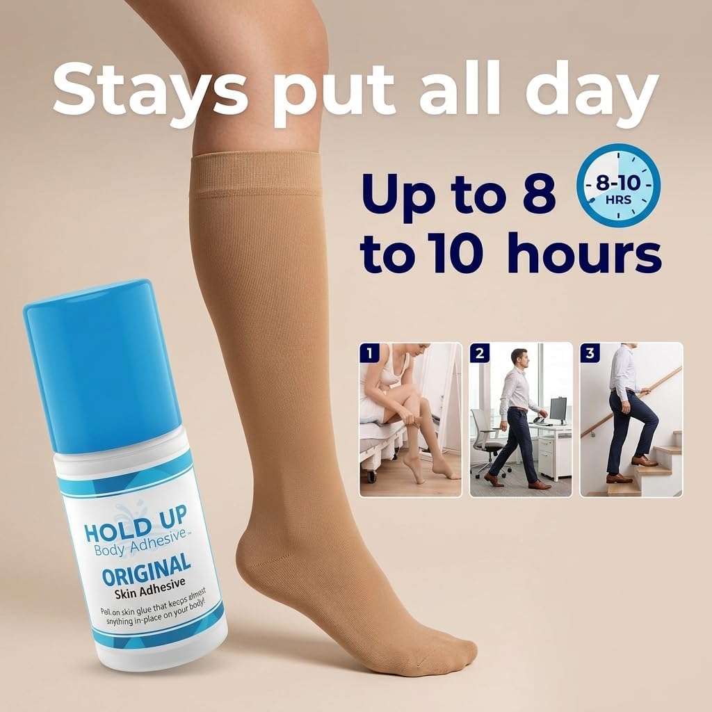 Hold Up Body Adhesive Original Roll-On Skin Glue