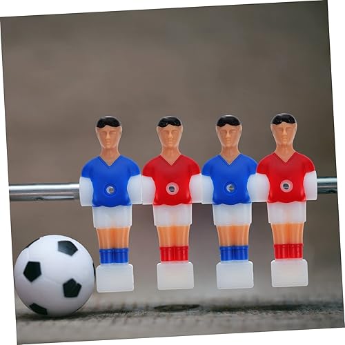 Miniatura 5 de BESTOYARD 22 piezas de fútbol jugador de fútbol jugador de fútbol de repuesto para futbolitos de futbol de mesa de repuesto para niños, futbolito de
