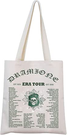 MNIGIU Manacled Merch Tote Bag – Fanartikel Für Dramione-Fans, Wasserabweisend, 33x22 Cm