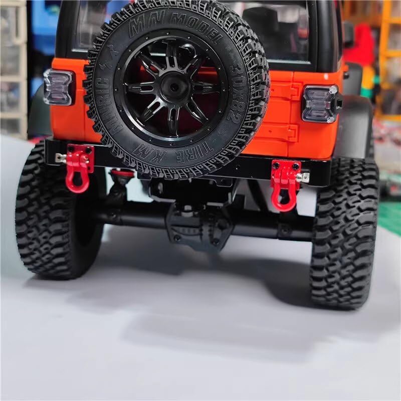 Amazon.co.jp: MN128 MN 128 金属フロントおよびリアバンパーと牽引