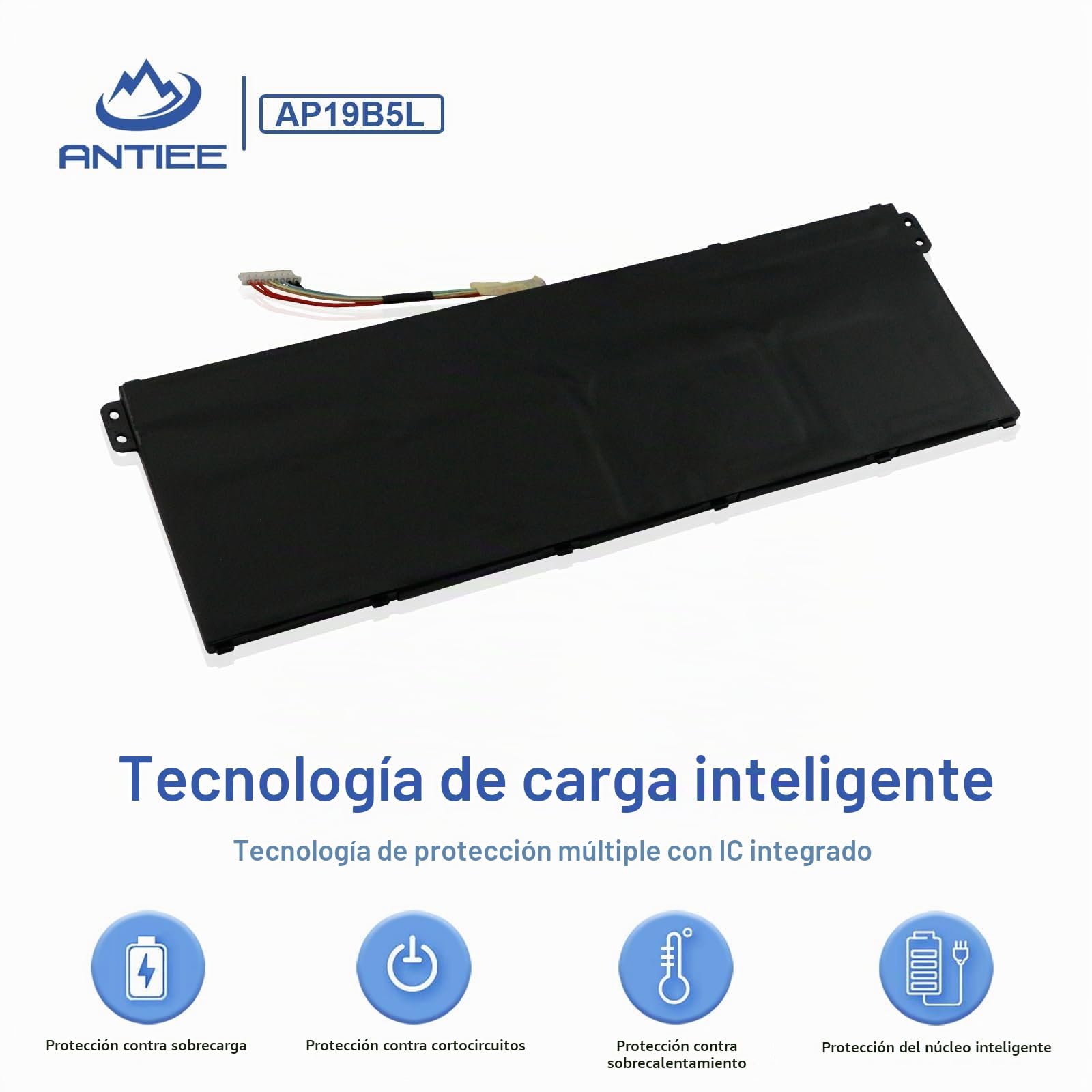 ANTIEE AP19B5L Batería para Aspire 5 A515-43 A515-43G A515-52 A515-52G