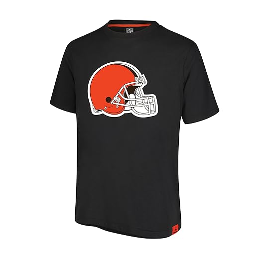 Ultra Game NFL Men’s Super Soft Ultimate Team Logo T-Shirt, Philadelphia Eagles, Black, Large