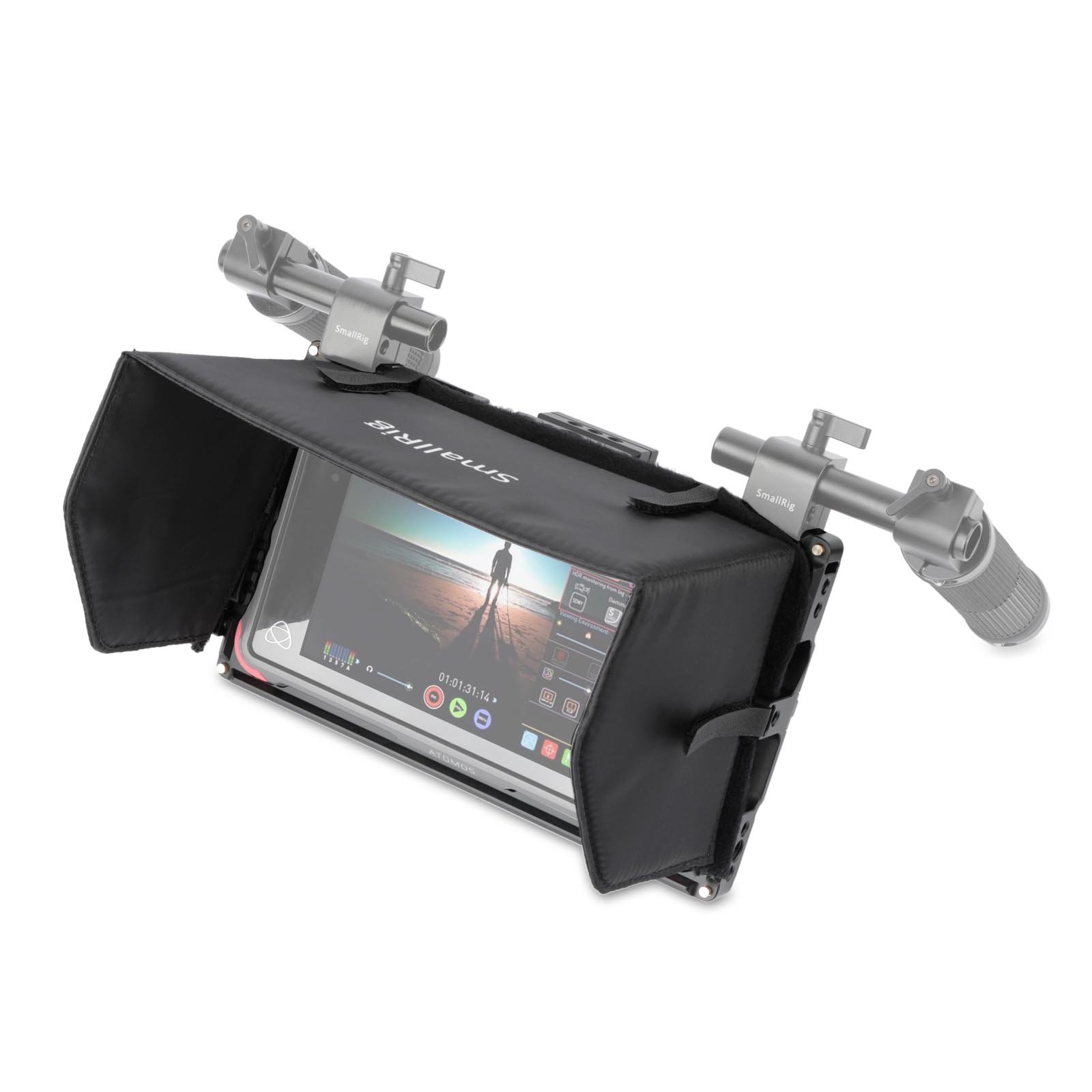 SMALLRIG Monitor Cage with Sunhood for ATOMOS Shogun Inferno
