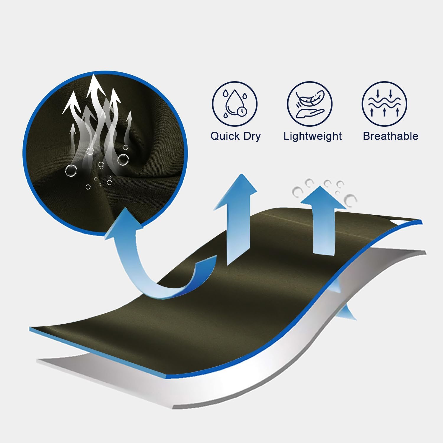 HOdo Mens Big and Tall Swim Trunks 11 inch with Mesh Liner Bathing Suits Swim Shorts for Men Plus Size 2X-7X - Image 5