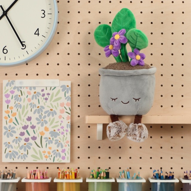 Amazon.com: Greenhouse by Russ 12-Inch African Violet Plant Plush