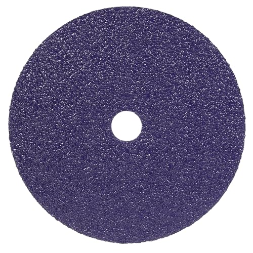 Image of 3M Cubitron 3 Fibre Disc 1182C, 36+, 7 in x 7 /8 in, Die 700BB, Reduce Changeout, Productivity, Use on Mild or Carbon Steel, for Beveling, Heavy Grinding, Weld Removal, Flame Cut Smoothing, 25 /Bag