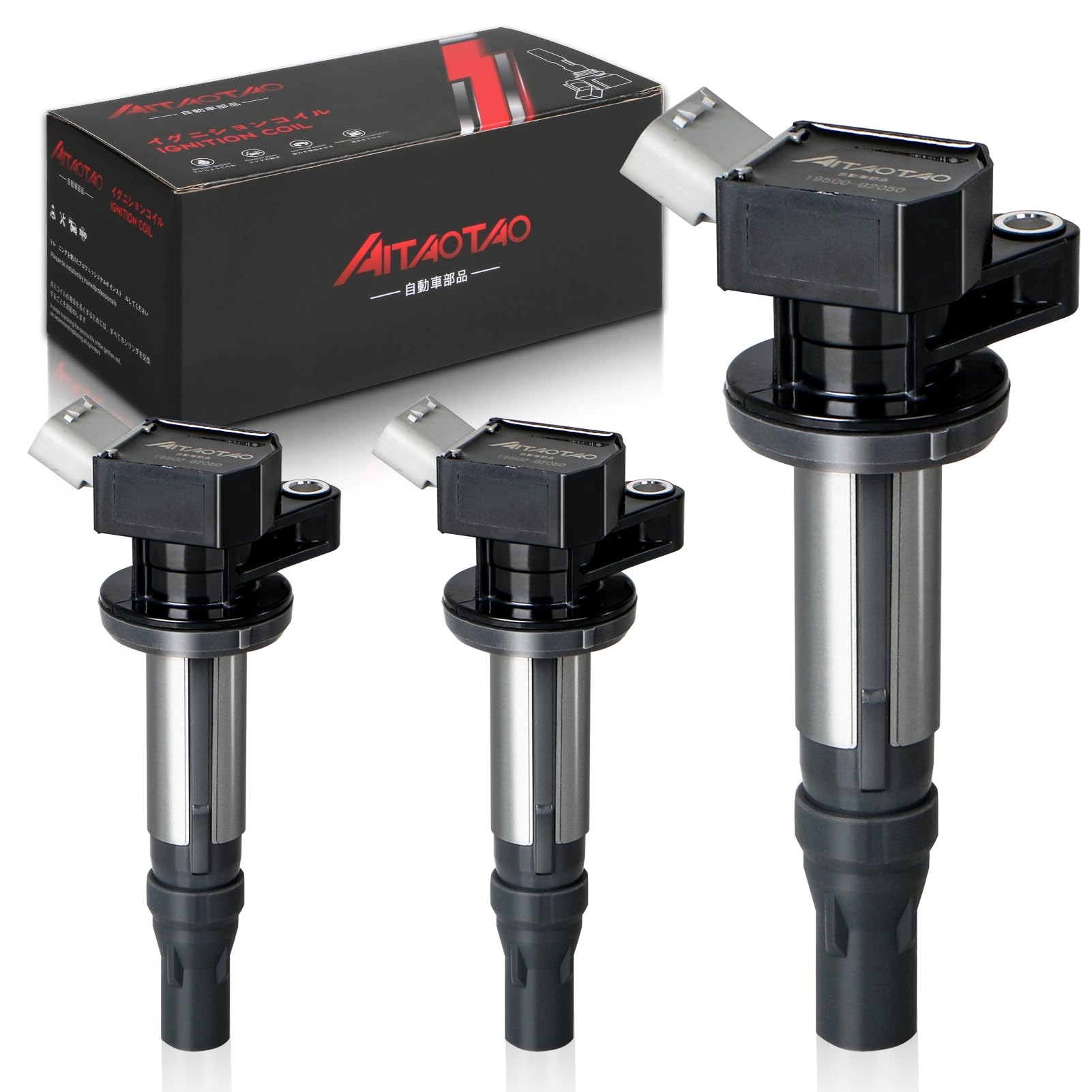 Amazon.co.jp: AITAOTAO Car Ignition Coil Set of 3 Daihatsu 19500  