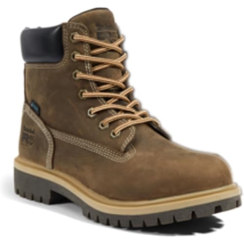 Timberland PRO Women's Direct Attach 6" Steel Safety Toe Insulated Waterproof Industrial Work Boot