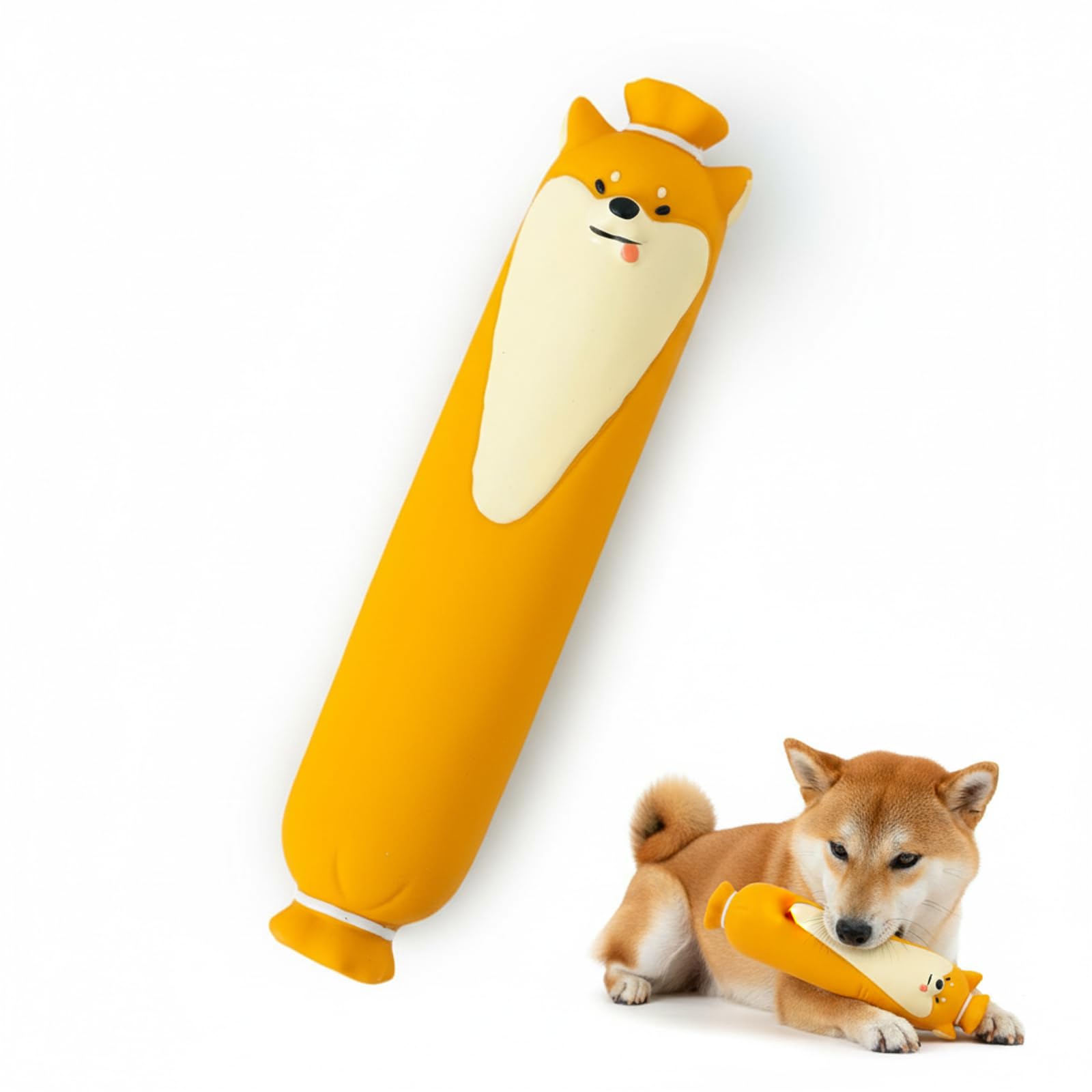 Amazon | PureNya 犬 噛む おもちゃ 犬用デンタルトイ 柴犬デザイン