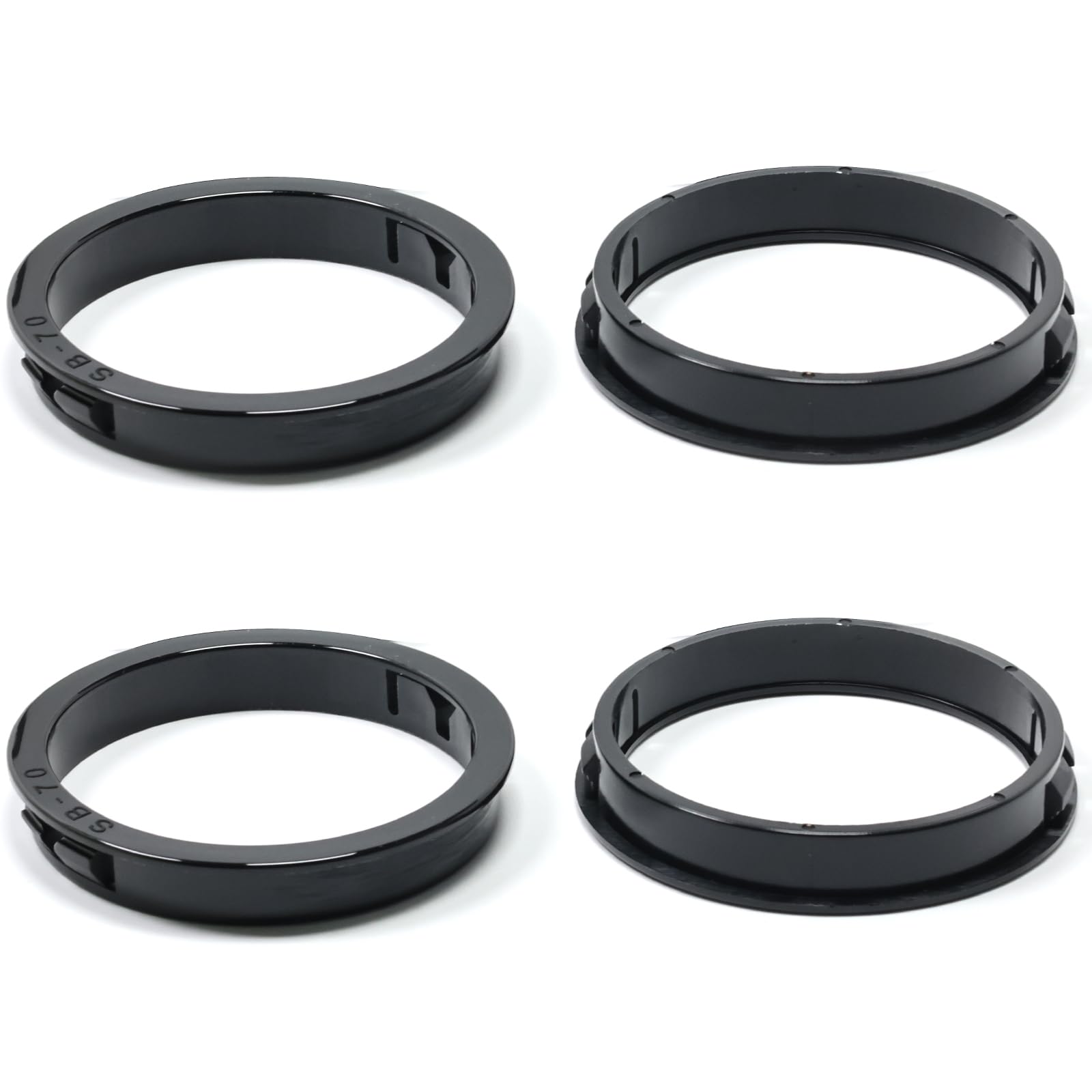 EASYEAH Black Snap-in Grommets - Cable Protection -12