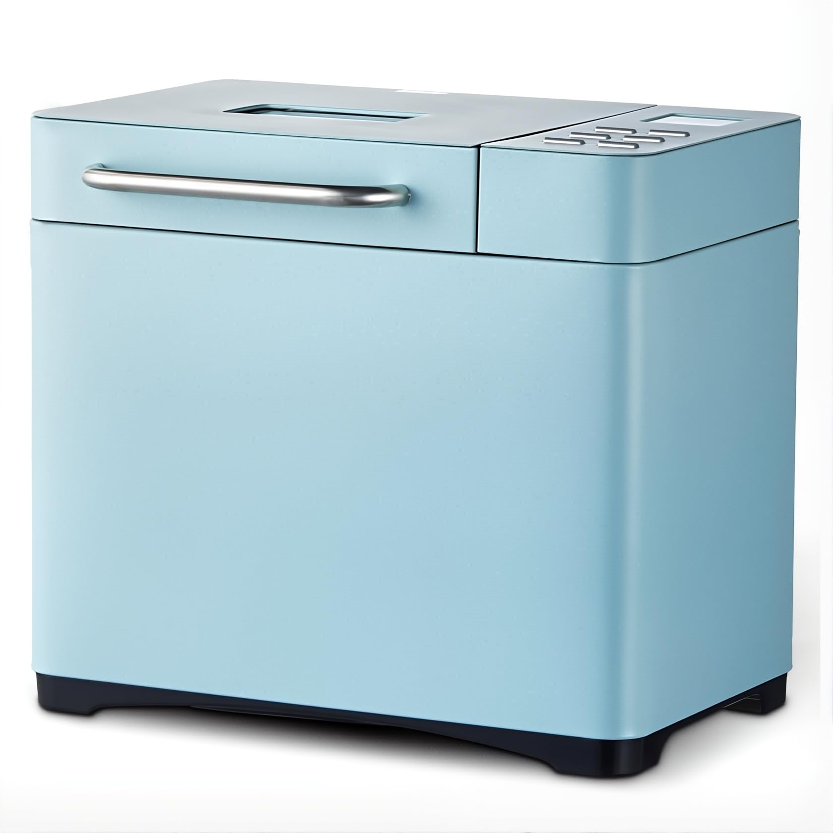 Genérico Panificadora Automática Azul 710 W, 1000 g de Capacidad, 19 Programas, Temporizador de 15 Horas, 40,2 x 27,9 x 39,2 cm, Modelo FzxE314