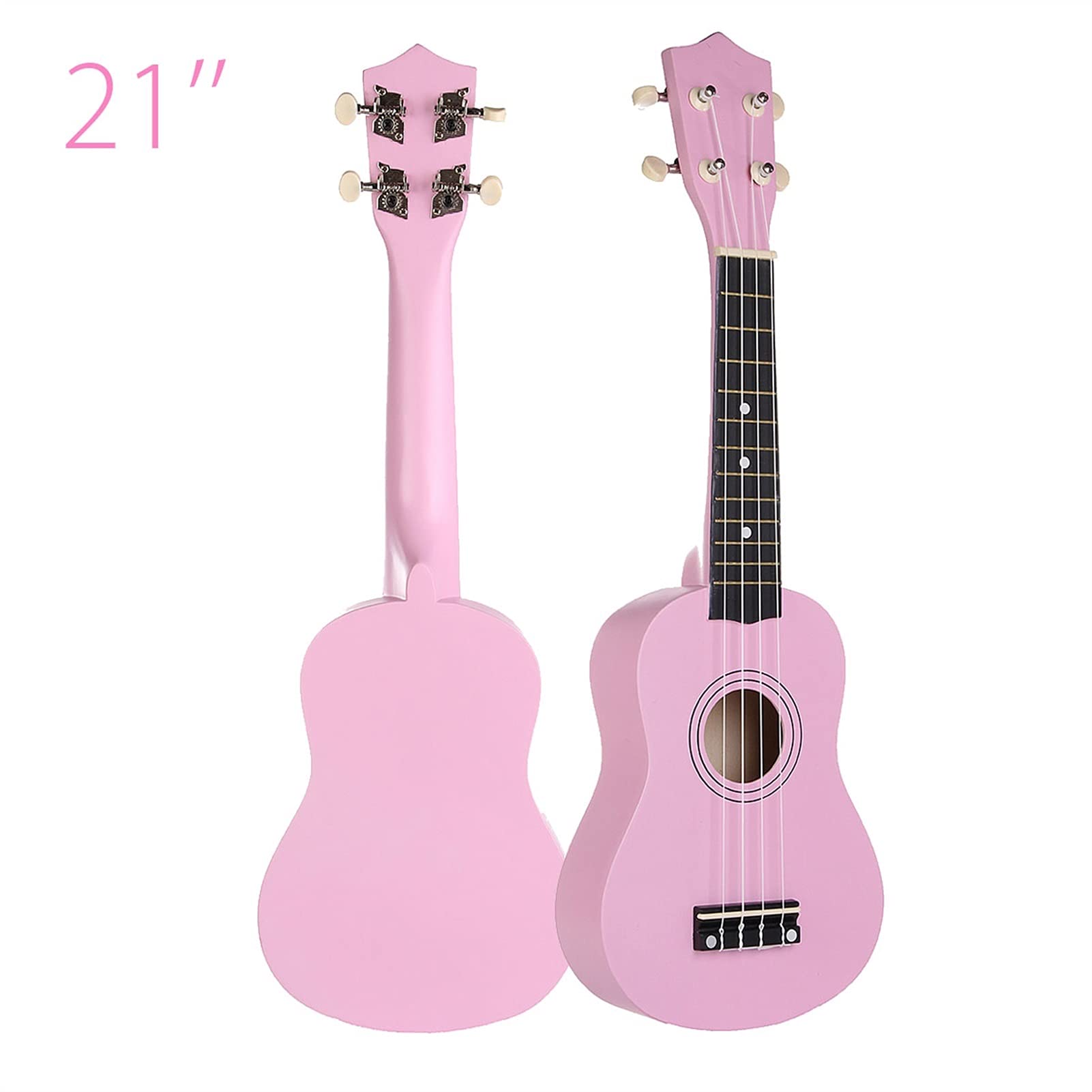 Kit Ukelele Ukulele principianti 21 Pollici Ukulele Saxophone Beginner Ukulele Guitar Mini Ukulele Tenor 4 Corde Legno Ukulele Hawaiian Mini Guitarra Musicla Regali