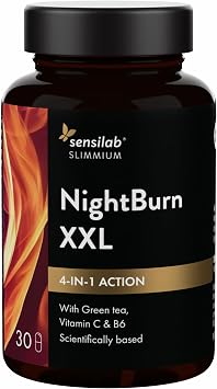 Sensilab Slimmium, NightBurn XXL, 30 Day Supply