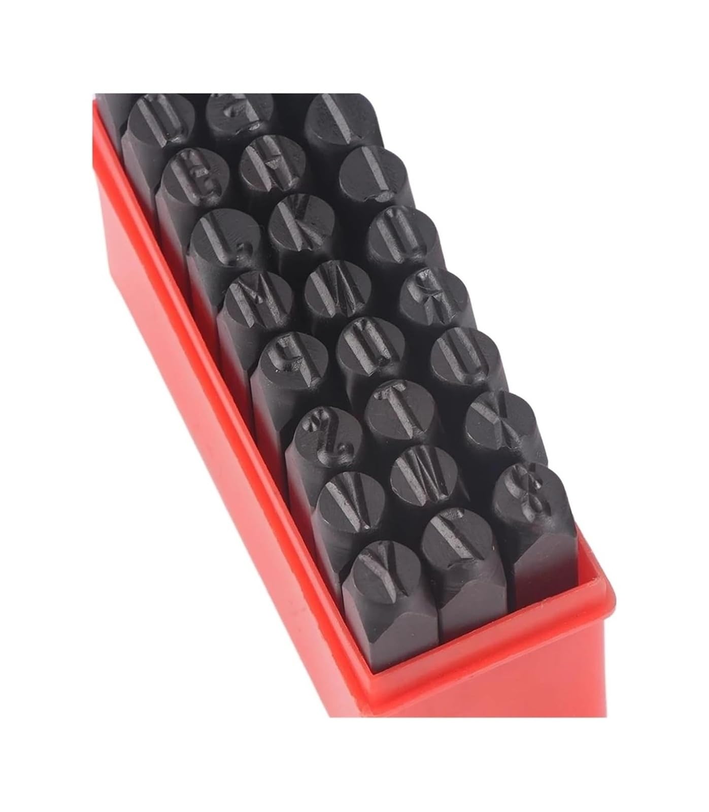 Steel Letter Mould, Metal Stamping Tool Set Numbers Letters 3-8mm Carbon Steel Punch(5mm Number)