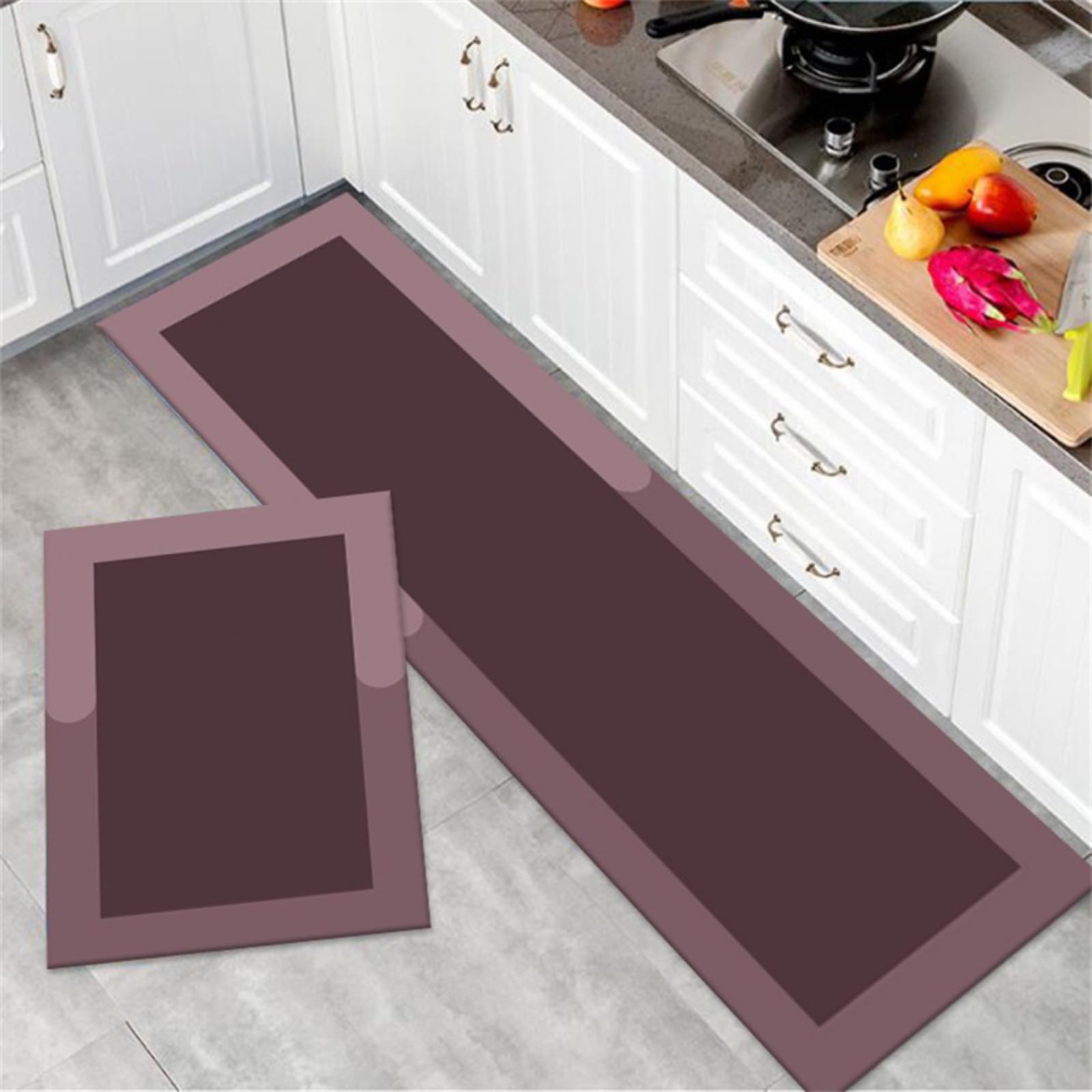 Tapis de sol super absorbant lavable pour cuisine