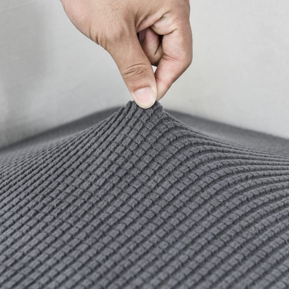 Sofa Seat Cushion Cover-Highly Elastic Seat Cover,Living Room Sofa Seat Cover Furniture Cover Non-Slip and Soft, with Elastic Bottom - Image 5