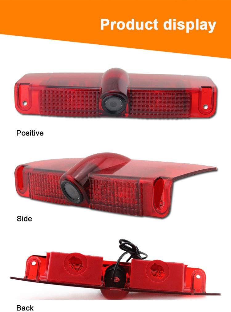 Onе-Dау Sаlе: Uр tо 50% оƒƒ Car Third Roof top Mount Brake lamp Camera Brake Light Replacement Rear View Backup Camera for Express/GMC Savana 2003-2017/Explorer Vans/Chevy Express TOP оƒƒERS Car Third Roof top Mount Brake lamp Camera Brake Light Replacement Rear View Backup Camera for Express/GMC Savana 2003-2017/Explorer Vans/Chevy Express