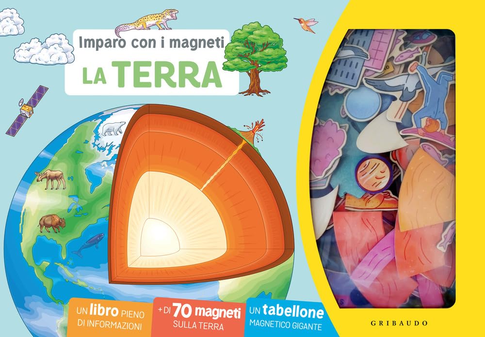 La Terra. Imparo con i magneti. Ediz. a colori. Con magneti. Con tabellone