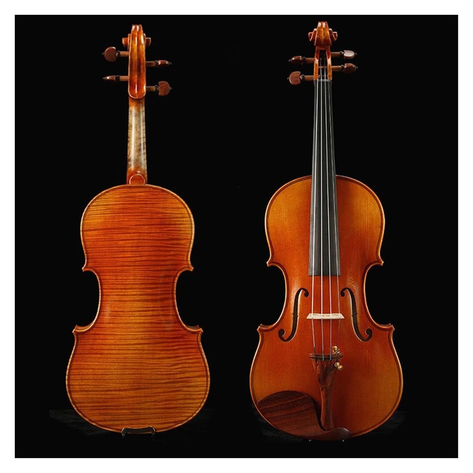 Violino 4/4 In Acero Laccato 40 Anni Con Custodia E Accessori Per Archetto Violino(4/4)