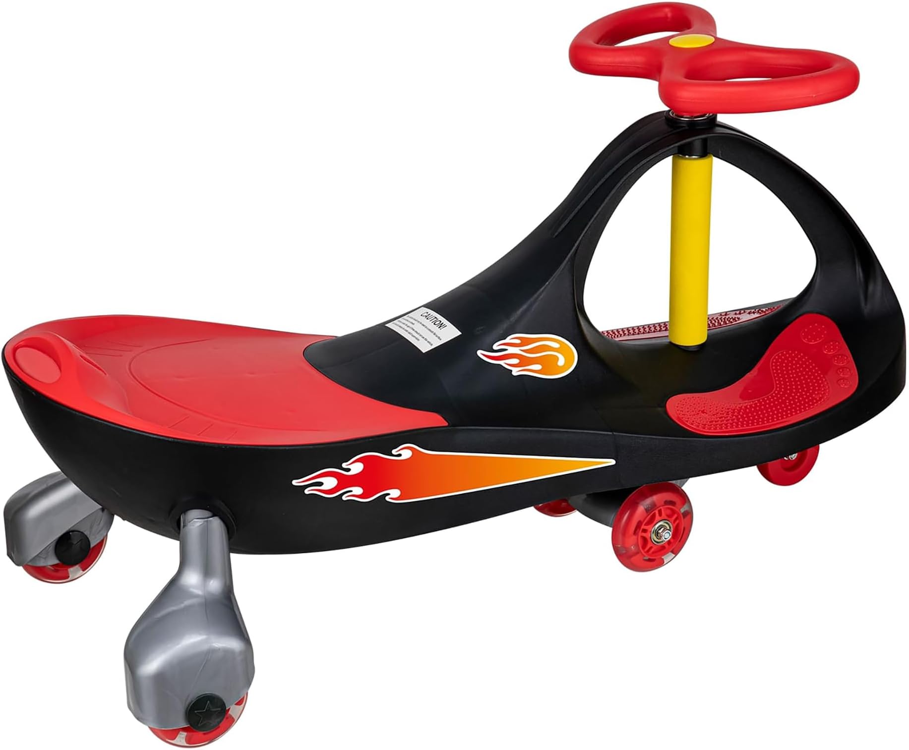 PlasmaCar Lightning Glow Rider - Inertia & Movement Powered Ride-On Toy, Light-Up Wheels, Indoor-Outdoor Play