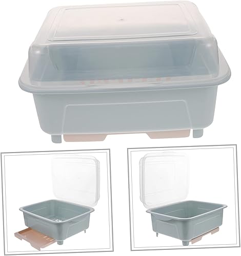 Miniatura 3 de Bandeja escurridor de tablero, bandeja para botella, con soporte, organizador de secado de vasos, utensilios de almacenamiento, placa de goteo,