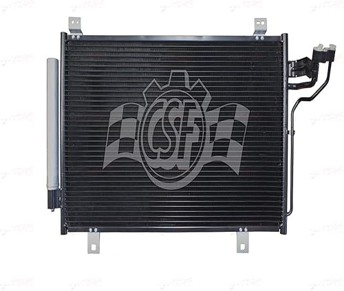 CSF Condensador A/C 10731 para Mazda 3 2.0L 2015-2014; Mazda 3 2.5L 2015-2014; Mazda 6 2.5L 2018-2014
