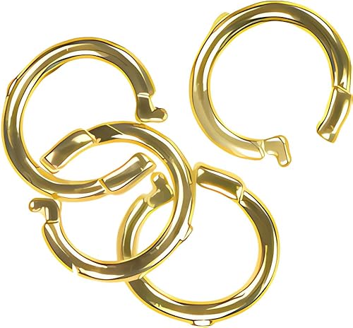 Miniatura 7 de Diseño de bloqueo de anillo de salto seguro de 0.315 in Mecanismo de torsión, alineación y crimpado fácil de usar para un cierre duradero y una