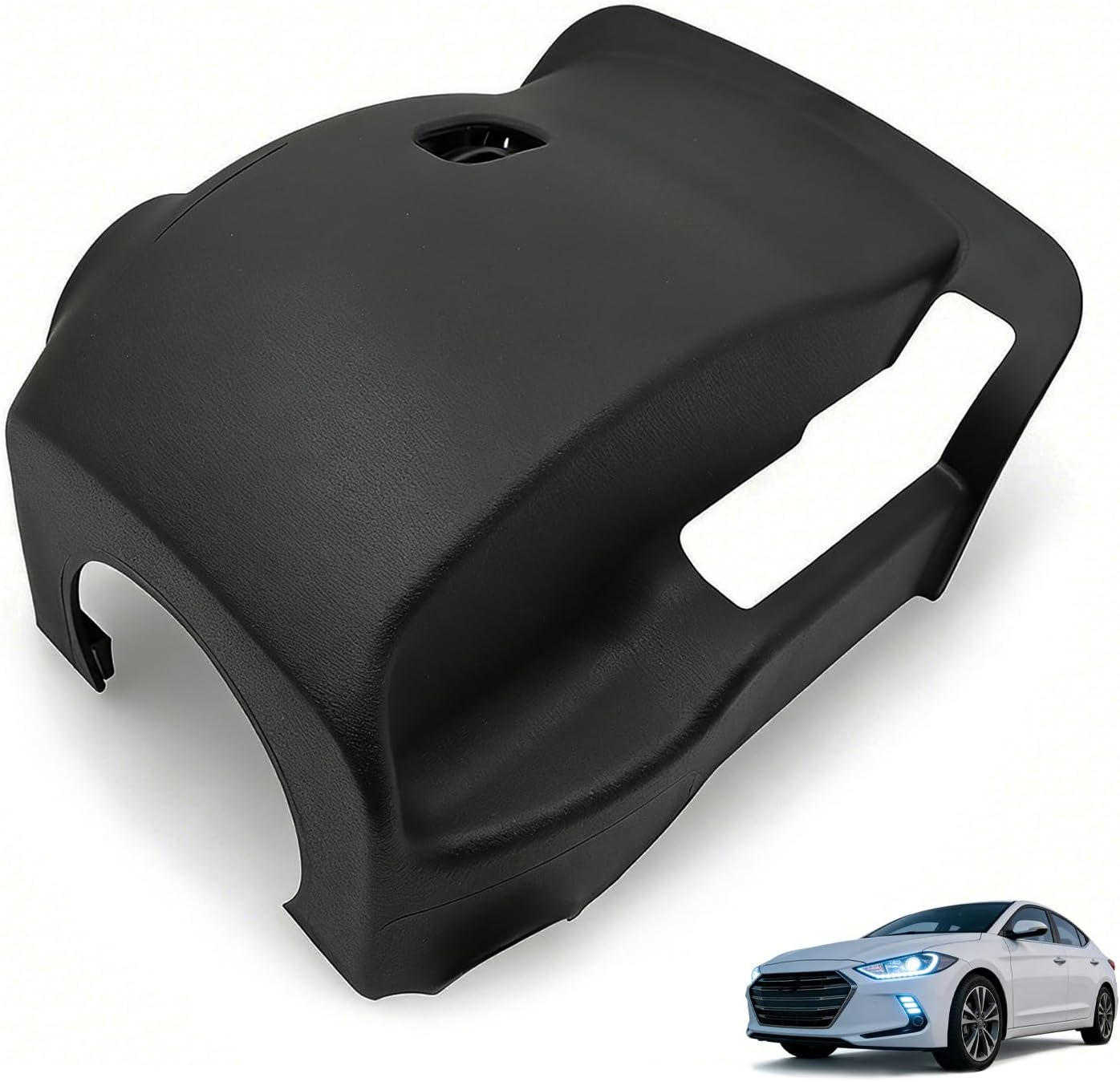 84855-F2000-TRY Steering Column Lower Ignition Cover Shroud Fit for Hyundai Elantra 2017-2020 Bezel with Key Hole Replace# 84855-F2100-TRY 84855-F3000-TRY 84855-F3100-TRY