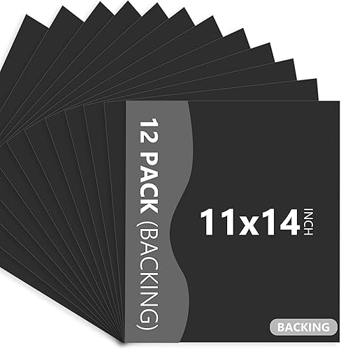 Miniatura 9 de Somime Paquete de 12 tableros de respaldo solamente  16 x 20 pulgadas, sin cortar, tableros sin ácidos, ideales para fotos, imágenes, impresiones,
