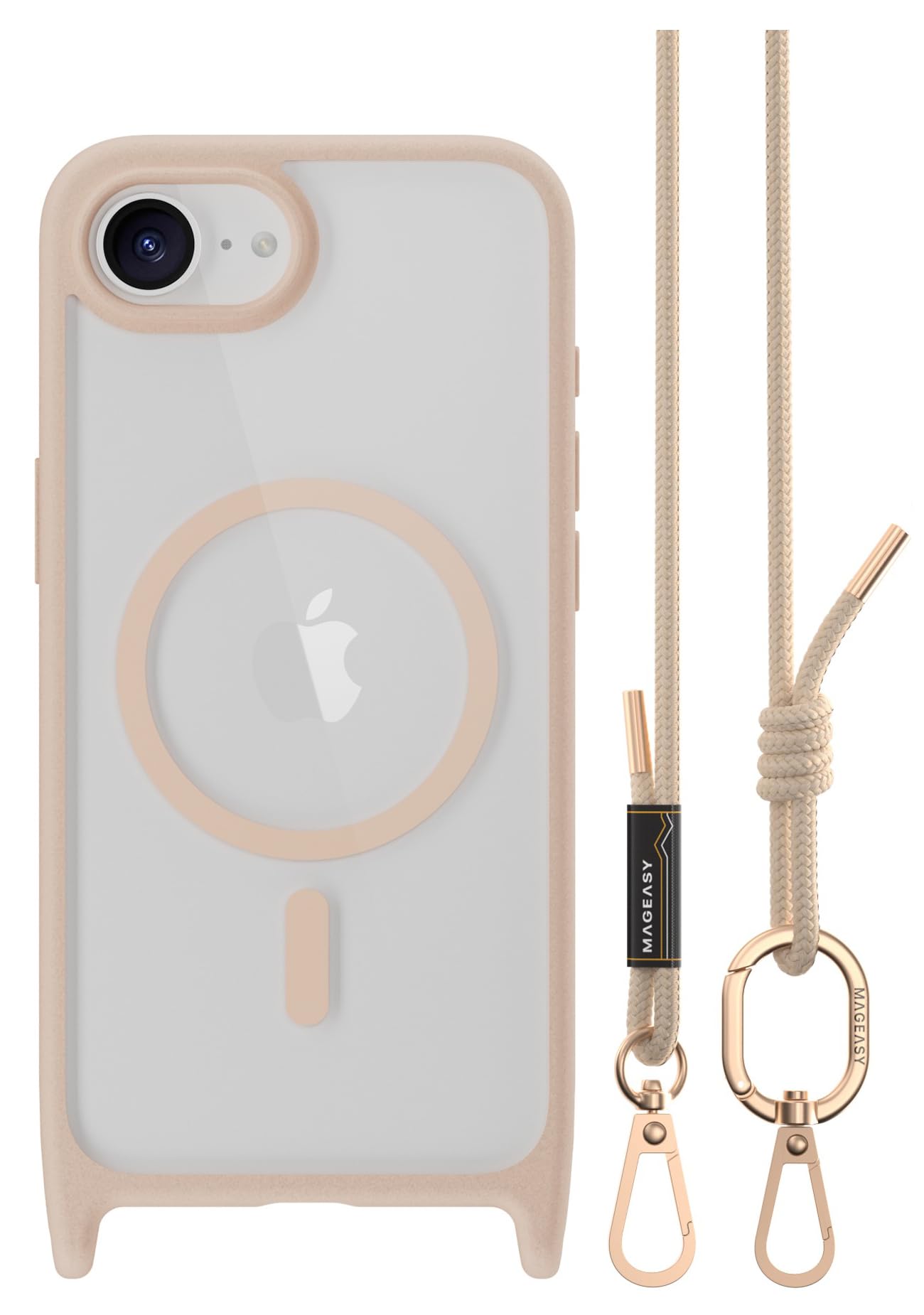 iPhone16e ホワイト 128GB iPhoneケース ストラップ付き Amazon.co.jp: 【MagEasy】 iPhone 16e 対応 ケース ショルダー