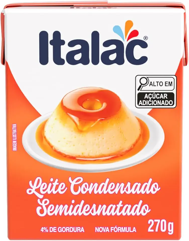 ITALAC Leite Condensado Semi-Desnatado 270G