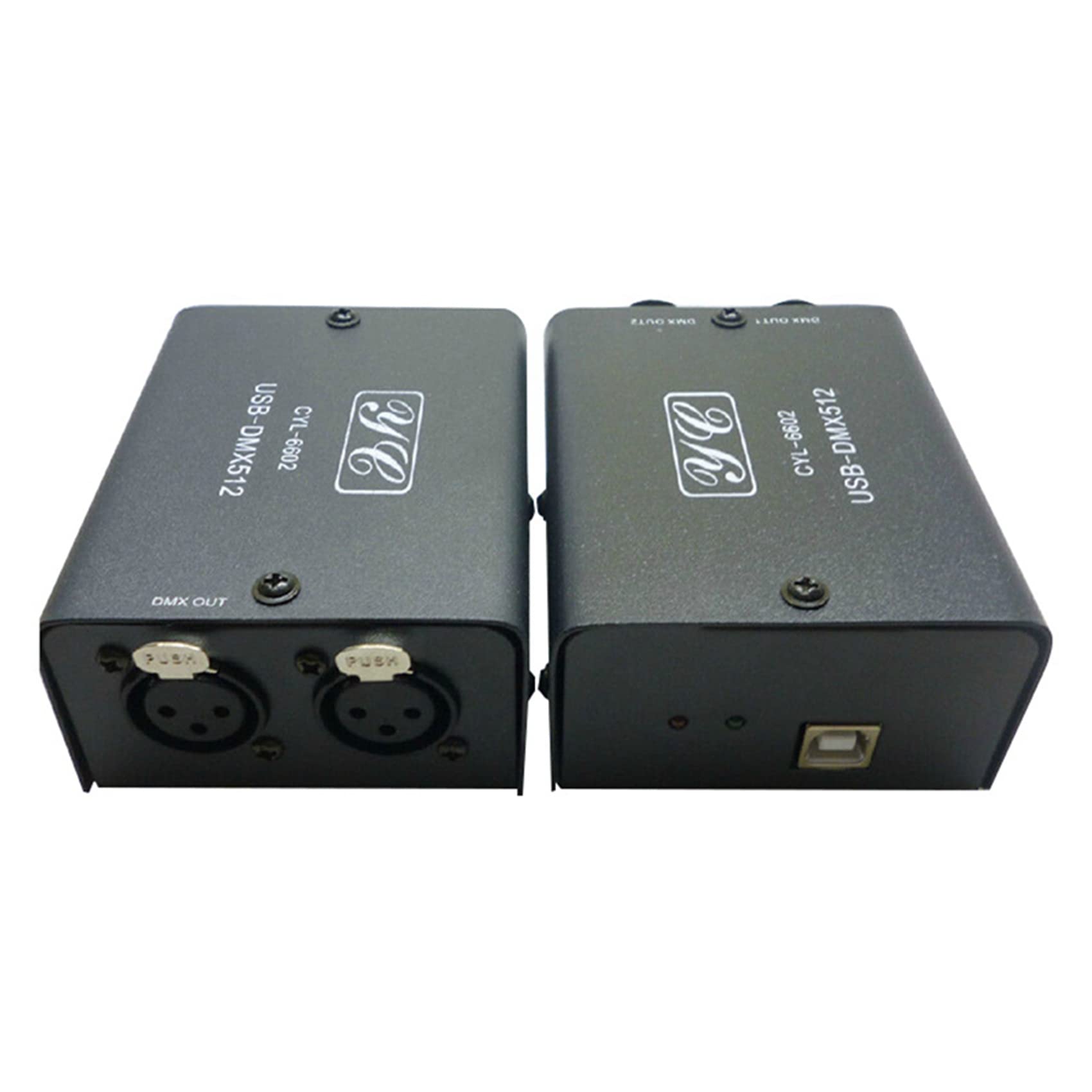 2 x 512 canaux USB vers DMX512 LED Module d'éclairage de scène contrôleur décodeur