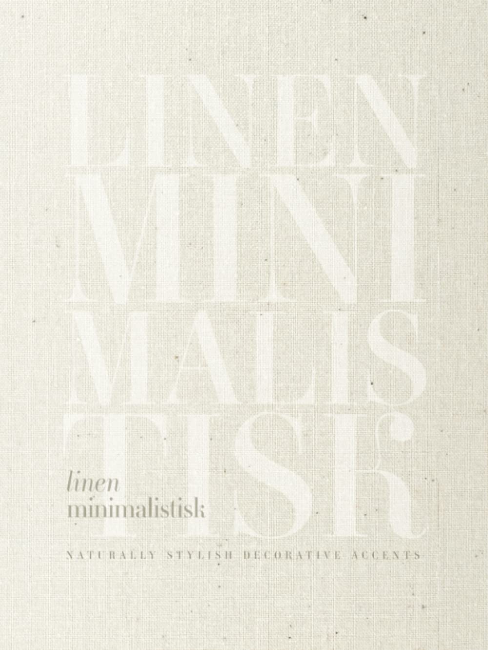 Linen Minimalistisk - Decorative Book for Interior Design and Coffee Table Display | Faux Textured Light Brown or Beige Fabric: Hardcover for Home ... Book for Stacking | Minimal Internal Layout