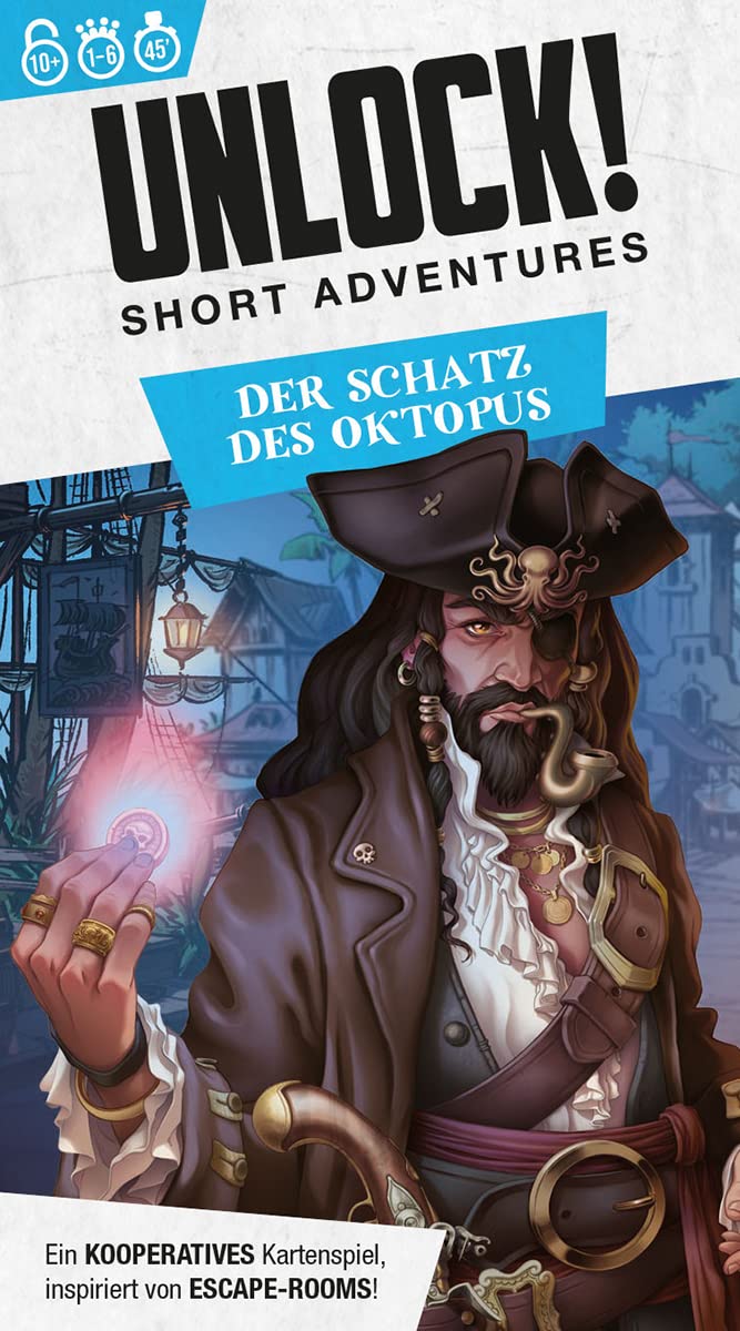Buy Unlock! Short Adventures: Les Secrets de la Pieuvre - Space Cowboys - Board games