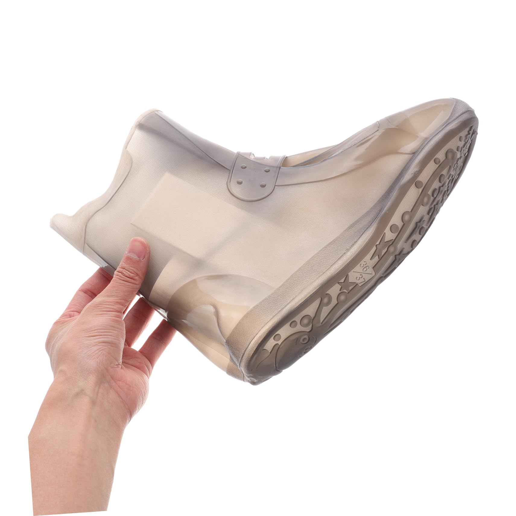 POPETPOP Rainproof Shoe Covers Non Slip Rain Boots Men Women Shoes Cover Protector