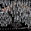 Christmas Lights Outdoor Meteor Shower Lights 8 Tubes 192LED UL Certified Snow Falling Rain Cascading Icicle Light for Xmas Tree Christmas Decorations Outdoor Wedding Party Window White