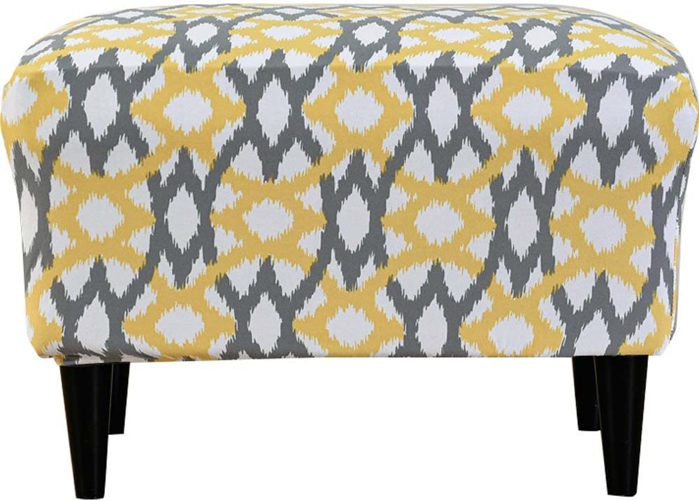 Housse De Pouf Rectangulaire En Velours – Élastiquée, Extensible, Protection Anti-taches, Pour Salon, Animaux